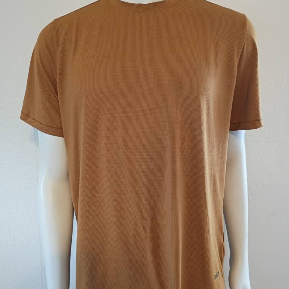 Men's Casual Brown Short Sleeve Tee